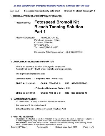 Bromoil Kit - Freestyle Photographic Supplies