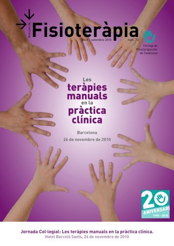 Noticiari 72 en format PDF - Col·legi de Fisioterapeutes de Catalunya