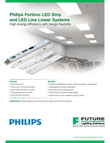 Philips Fortimo LED Strip and LED Line Linear Systems