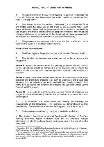Uk Contaminants Food Regulations Uk Contaminants Food Regulations