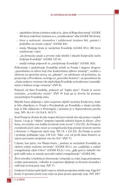 pdf format - Franjevačka provincija Presvetog Otkupitelja