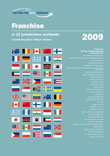 Franchising Laws - Puerto Rico - International Franchise Association