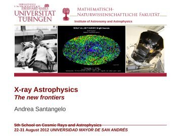 X-ray Astrophysics