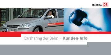 Carsharing der Bahn – Kunden-Info