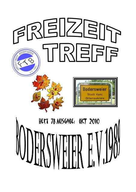 Heft 78 Ausgabe: OKT 2010 - FTB