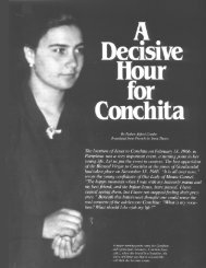 A Decisive Hour for Conchita - Garabandal