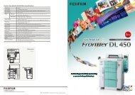 Frontier DL 450 (PDF:865KB) - Fujifilm