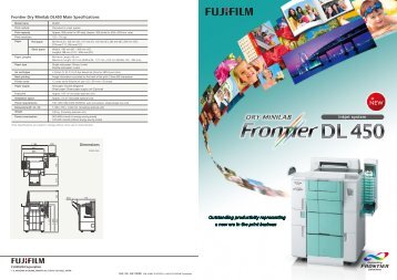 Frontier DL 450 (PDF:865KB) - Fujifilm