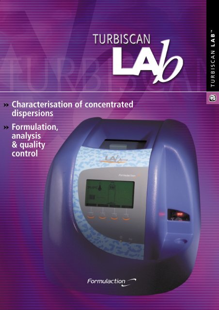 TurbiScan Lab brochu.. - Iesmat