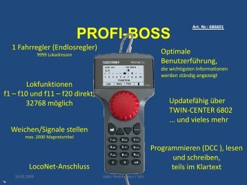 PROFI-BOSS Praxis - Fleischmann