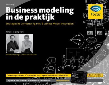 Business modeling in de praktijk - Focus Conferences