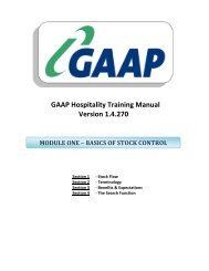 Back Office Training Manual - Module 1 (Basics of Stock Control)