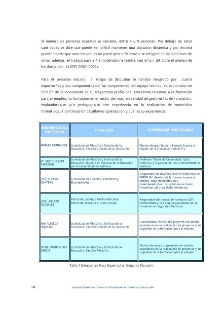 INFORME FINAL - Forem