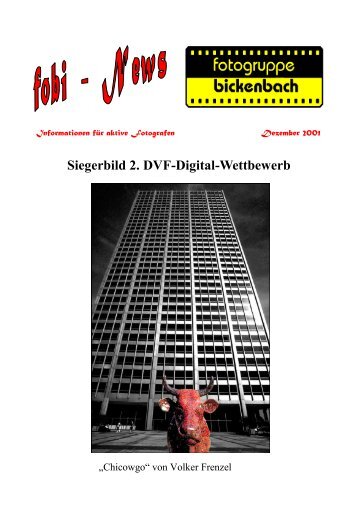 Siegerbild 2. DVF-Digital-Wettbewerb - Fotogruppe Bickenbach