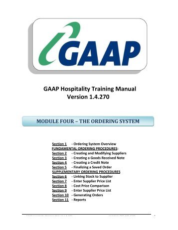 back office training manual module 3 basic system maintenance