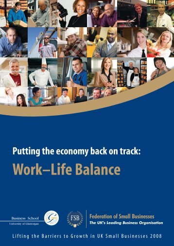 Work–Life - Federation of Small Businesses