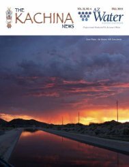 Cover Photo: Kal Raman, KUV Consultants - AZ Water Association