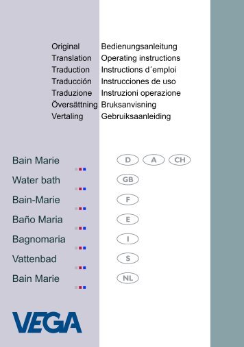 Bain Marie Water bath Bain-Marie Baño Maria Bagnomaria ...