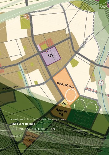 ballan road precinct structure plan - Growth Areas Authority