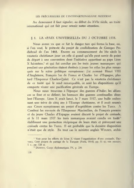 Histoire de l'internationalisme