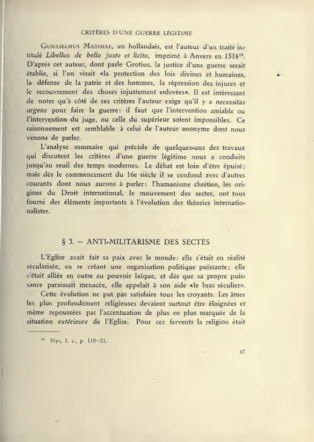 Histoire de l'internationalisme