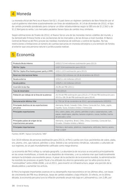 Guía de Negocios e Inversión en el Perú 