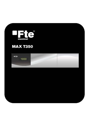 MAX T350_FR.indd - FTE Maximal