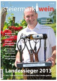 Steiermarkwein Ausgabe 17 - Sommer 2013