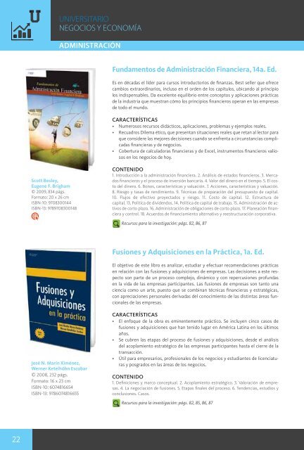 Catalogo Cengage Negocios y Economia 2013