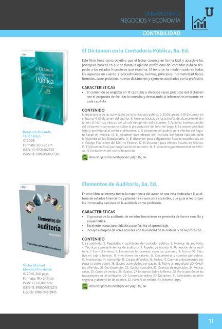 Catalogo Cengage Negocios y Economia 2013