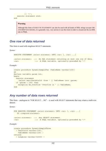 Firebird 2.1 Language Reference Update