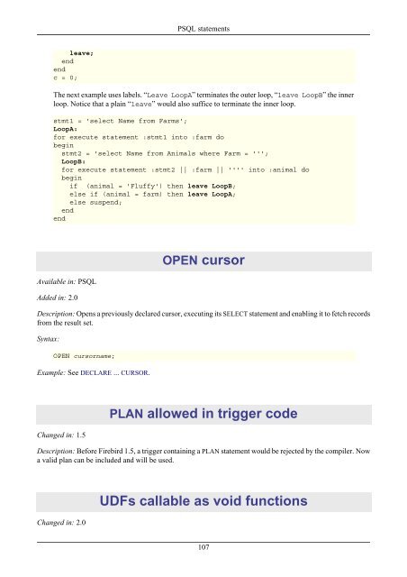 Firebird 2.1 Language Reference Update
