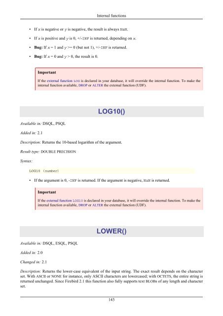 Firebird 2.1 Language Reference Update