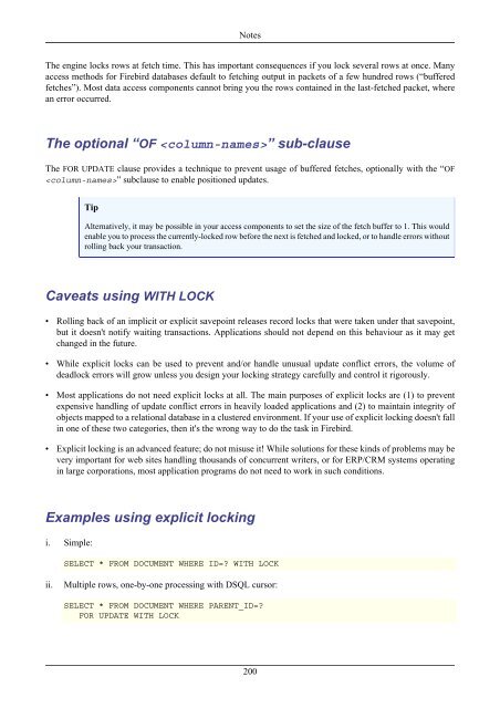 Firebird 2.1 Language Reference Update