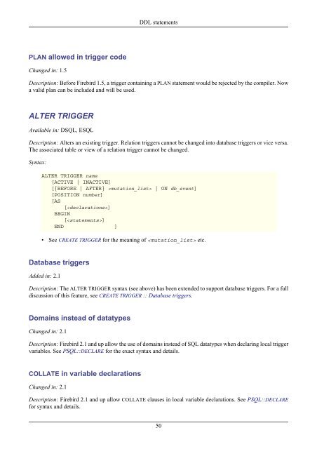 Firebird 2.1 Language Reference Update