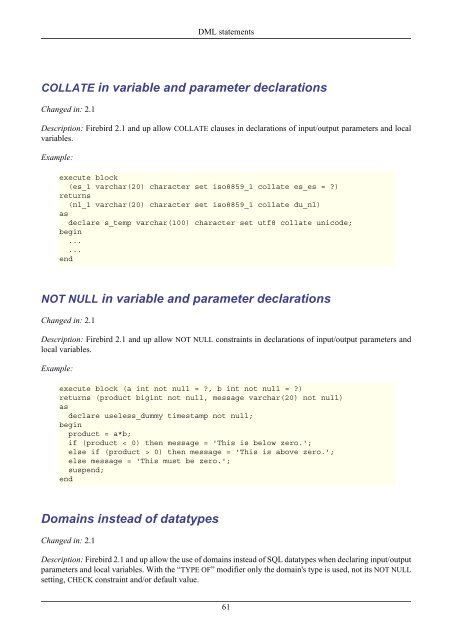 Firebird 2.1 Language Reference Update