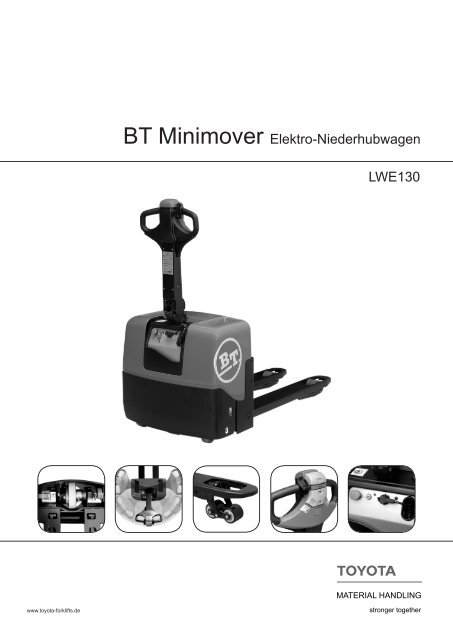 LWE130 BT Minimover Elektro-Niederhubwagen - Forklift