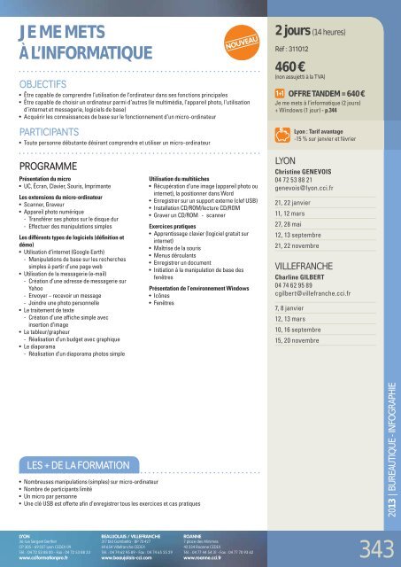 CCI Formation 