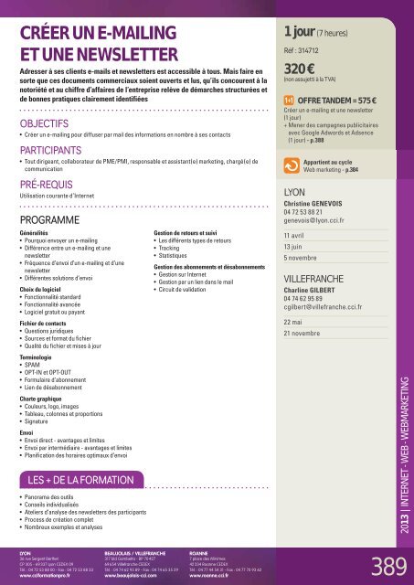 CCI Formation 