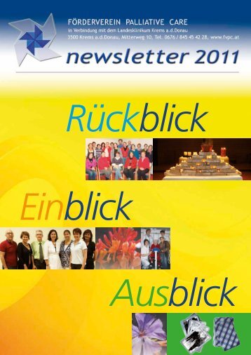newsletter 2011 - Förderverein Palliative Care