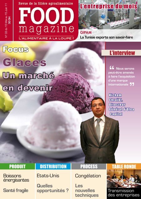 Glaces - FOOD MAGAZINE