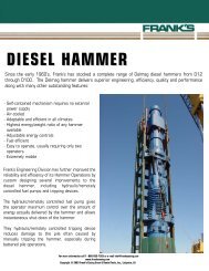 diesel hammer - Frank's International