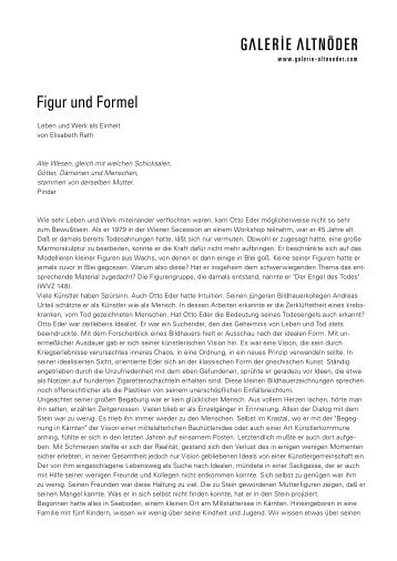 Elisabeth Rath: Figur und Formel