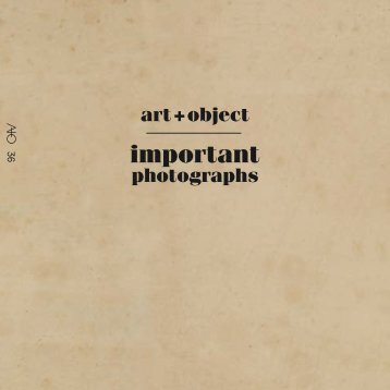 Download PDF catalogue - Art+Object