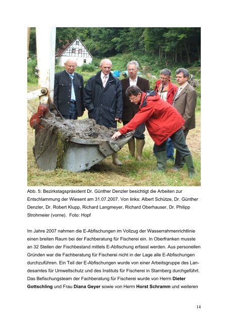 BEZIRK OBERFRANKEN Tätigkeitsbericht 2007