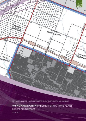 wyndham north precinct structure plans - Growth Areas Authority