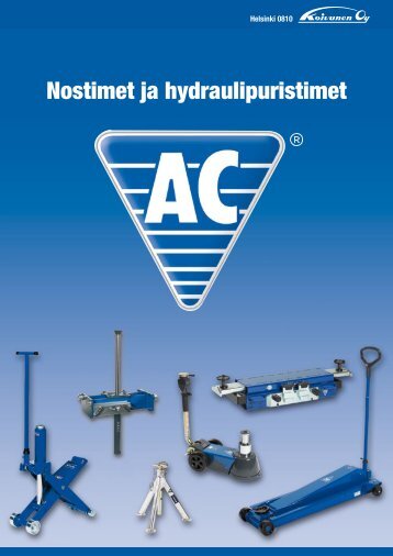 Nostimet ja hydraulipuristimet