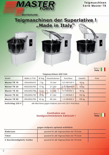 Made in Italy - gastro guru