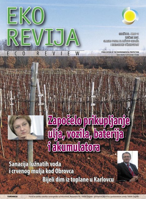 Eko revija broj 11 - Fond za zaštitu okoliša i energetsku učinkovitost