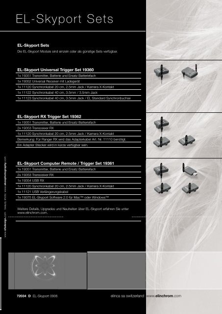Elinchrom Skyport German